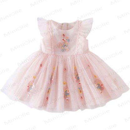 Rosa Cord - Tutu- Kleid für Kleinkind - image 2