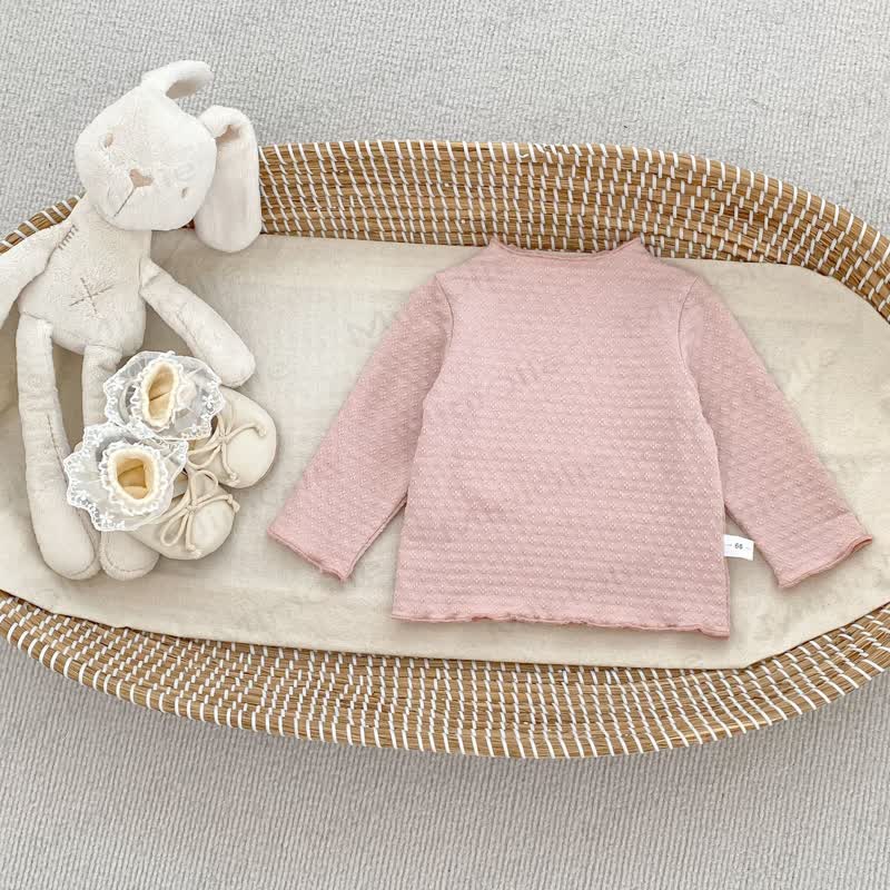 Baby Mädchen Hase mit Blume , Rosa / Rosa Overalls - Rosa Spitze - 2-3J - image 5