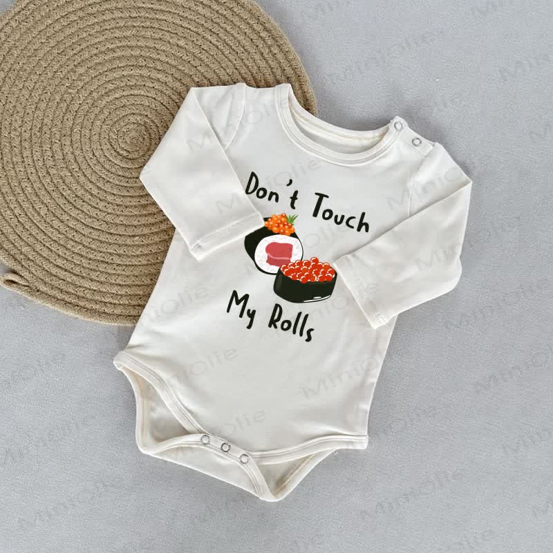 DON'T TOUCH MY ROLLS! Bodysuit Baby - Weiß - 18-24M - image 1