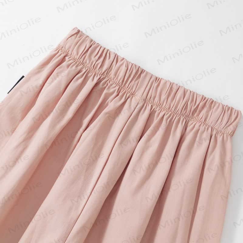 2-teiliges Set aus Rosa Lace und Blume für Kind und Mädchen - image 12