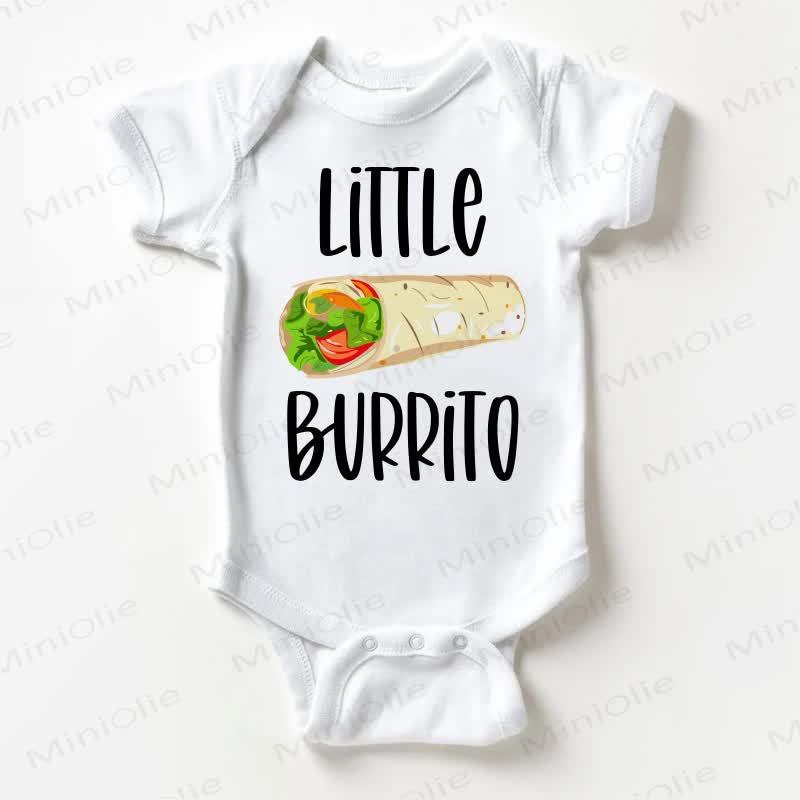 LITTLE BURRITO Baby Bodysuit, weiß - Weiß - 18-24M - image 1