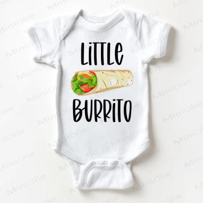 LITTLE BURRITO Baby Bodysuit, weiß - Weiß - 18-24M - image 1