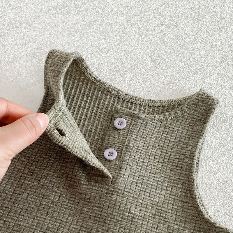 Baby Kleinkind Mädchen, Einfarbig Lace Tanktop und Hose/ Spitze - image 9