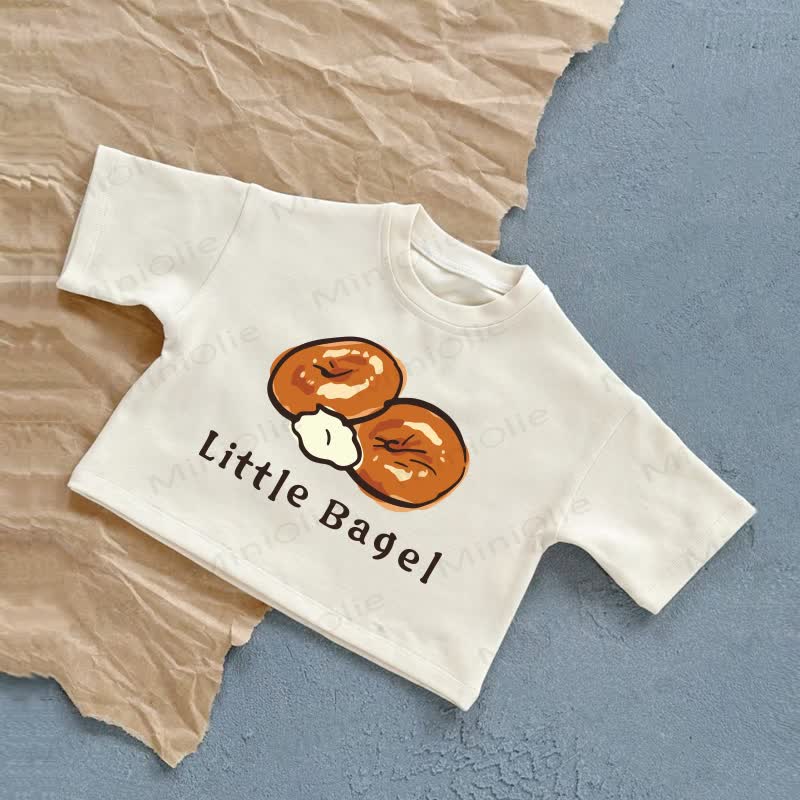 LITTLE BAGEL Baby Sommer Freizeit-T-Shirt - Weiß - 2-3J - image 2