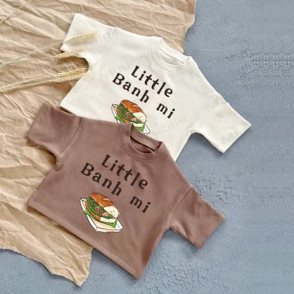 LITTLE BANH MI Baby Sommer Freizeit-T-Shirt - image 1