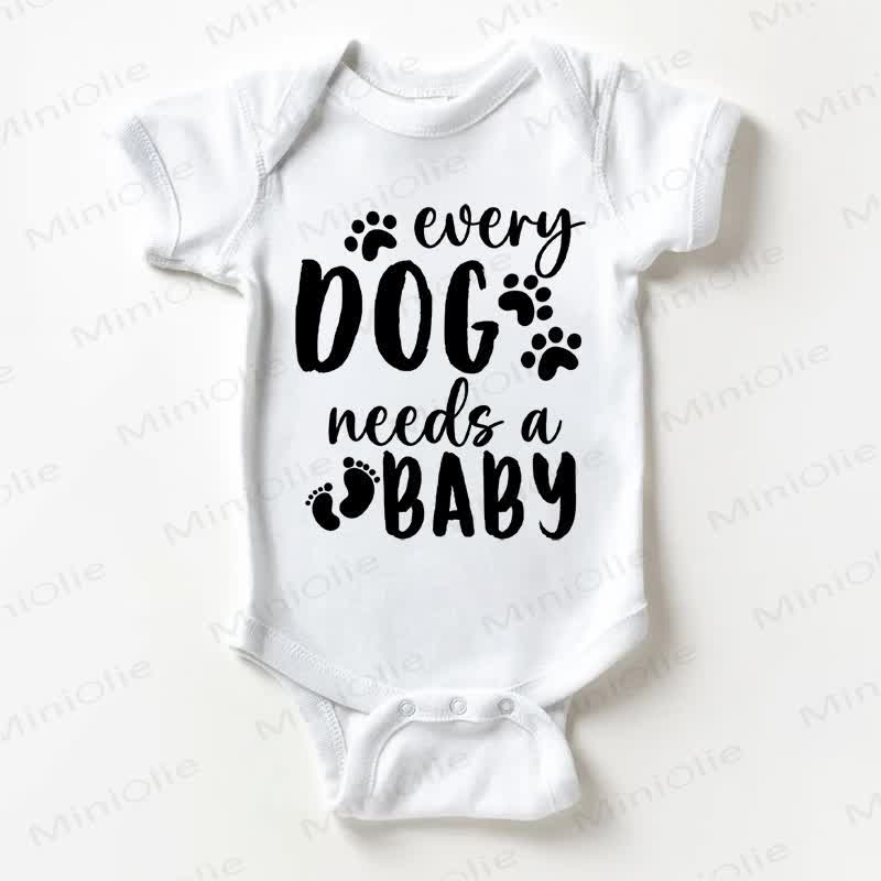 EVERY DOG NEEDS A BABY Baby Bodysuit in Weiß - Weiß - 18-24M - image 1