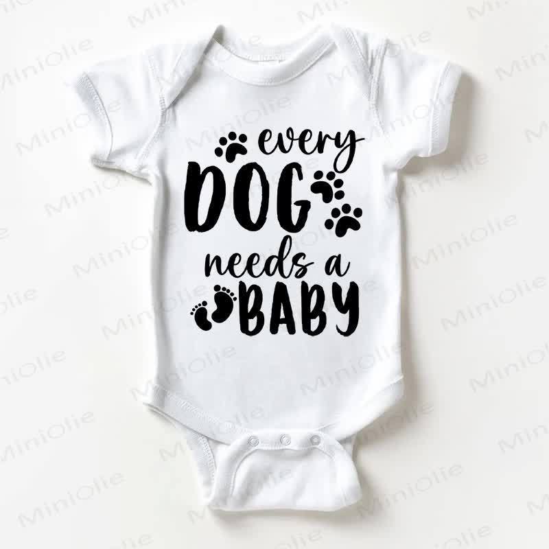 EVERY DOG NEEDS A BABY Baby Bodysuit in Weiß - Weiß - 18-24M - image 1