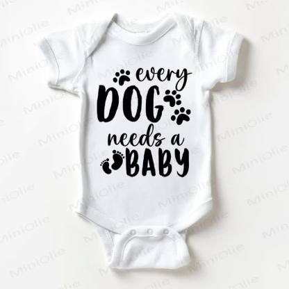 EVERY DOG NEEDS A BABY Baby Bodysuit in Weiß - Weiß - 18-24M - image 1