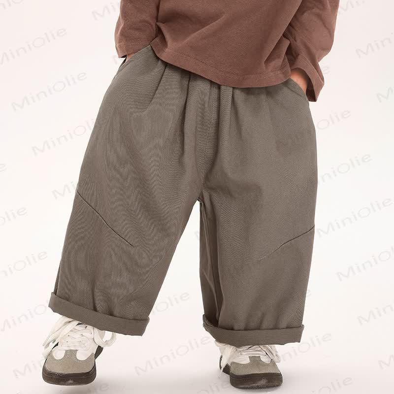 Kleinkind für Jungen, Einfarbig, gerader Hose  - Grau - 10Y - image 4