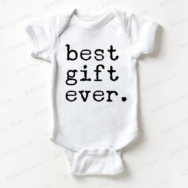 DAS BEST GIFT EVER Bodysuit : Weißer Baby - Weiß - 18-24M - image 1