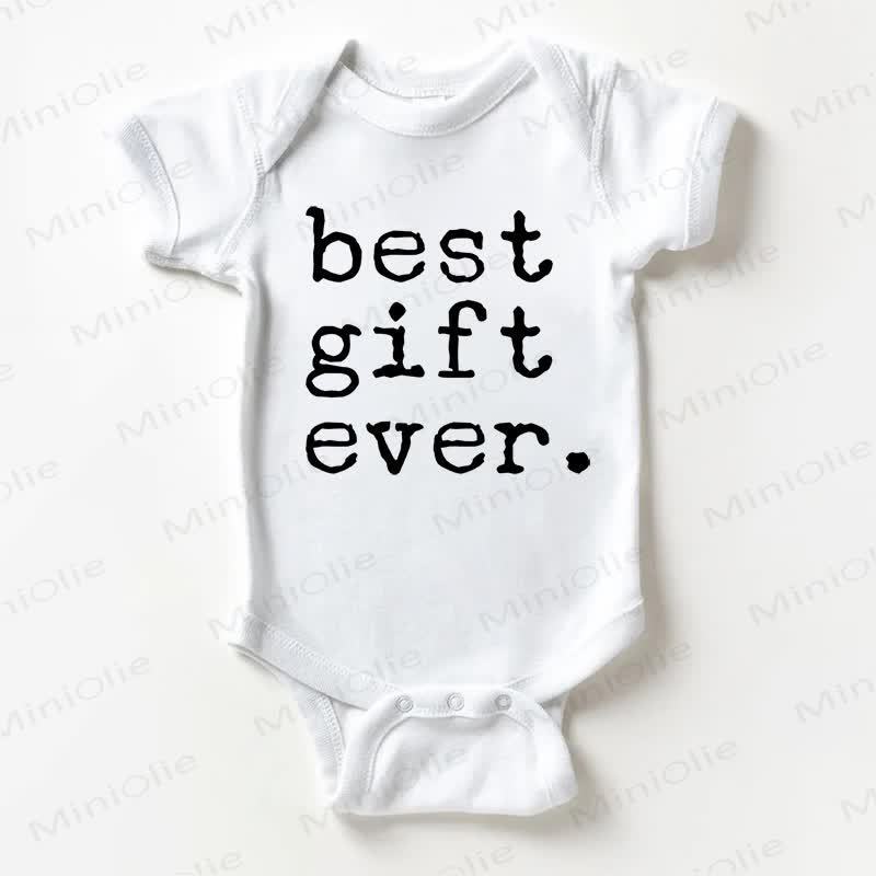 DAS BEST GIFT EVER Bodysuit : Weißer Baby - Weiß - 18-24M - image 1