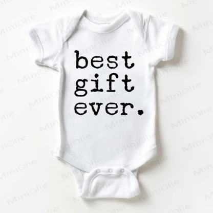 DAS BEST GIFT EVER Bodysuit : Weißer Baby - Weiß - 18-24M - image 1