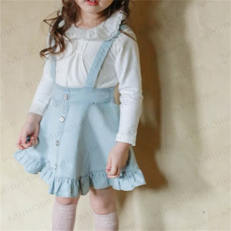 Denim mit Rüschen für Kleinkind - image 2