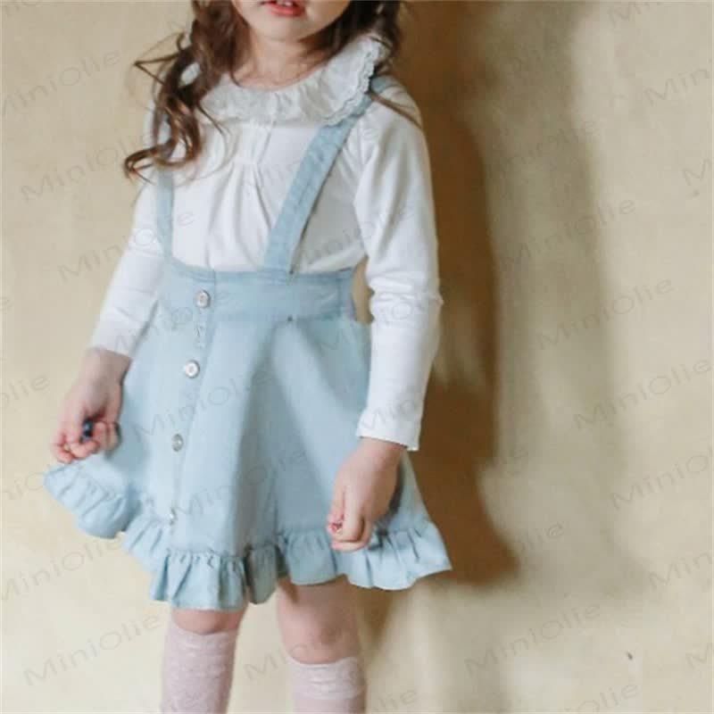 Denim mit Rüschen für Kleinkind - image 2