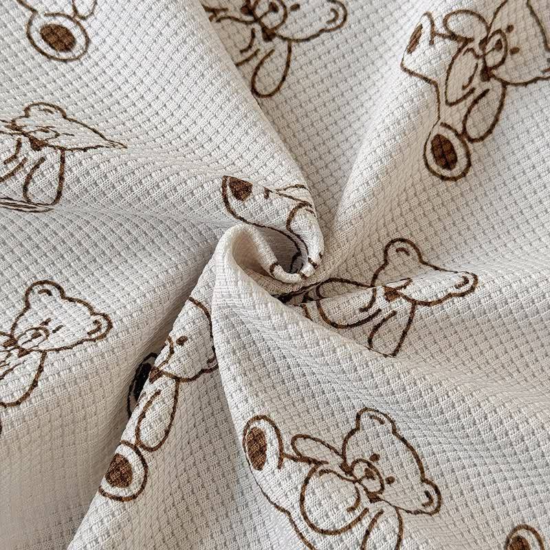 Baby Bär Waffel T-Stück und Shorts 2-teiliges Set - image 9