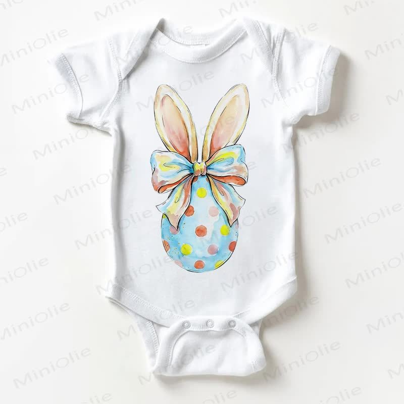 Baby Ostern -Weißer Bodysuit - Weiß - 18-24M - image 1