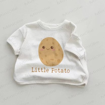 LITTLE POTATO Baby weißes T-Shirt - Weiß - 18-24M - image 1