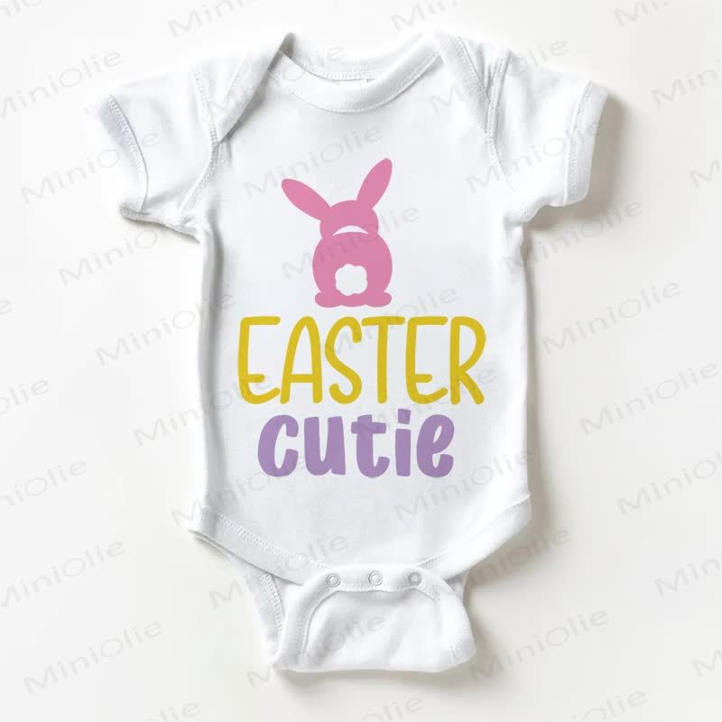 EASTER CUTIE Baby Bodysuit in Weiß - Weiß - 18-24M - image 1