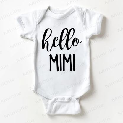 HELLO MIMI Baby Bodysuit, weiß - Weiß - 18-24M - image 1