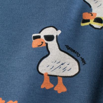 Ente Kleinkind Sweatshirt, Blau - image 5
