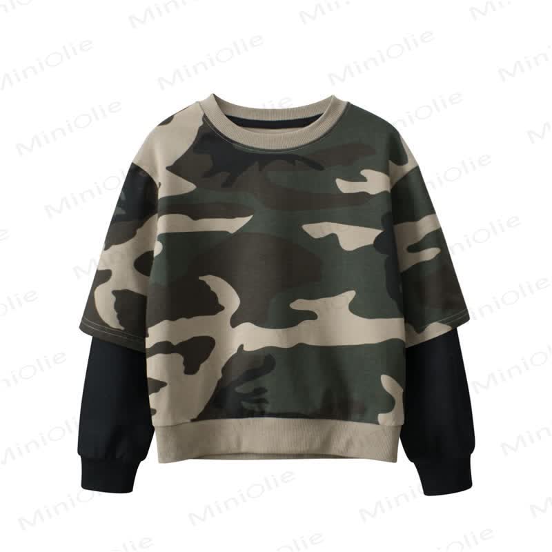 Kleinkind Sweatshirt mit Kleinkind , 2-teilig - Grün - 8-9J - image 1