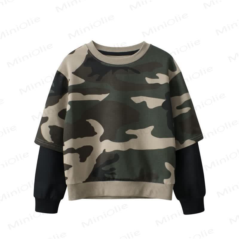 Kleinkind Sweatshirt mit Kleinkind , 2-teilig - Grün - 8-9J - image 1