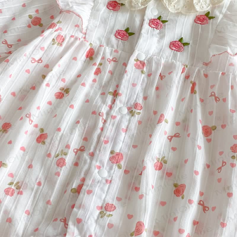 Baby Strampler mit Blumen und Strampler - image 6