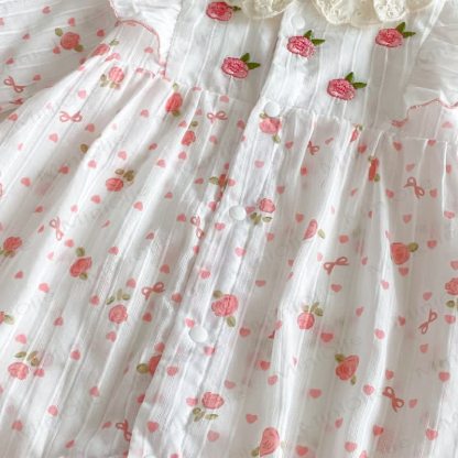 Baby Strampler mit Blumen und Strampler - image 6