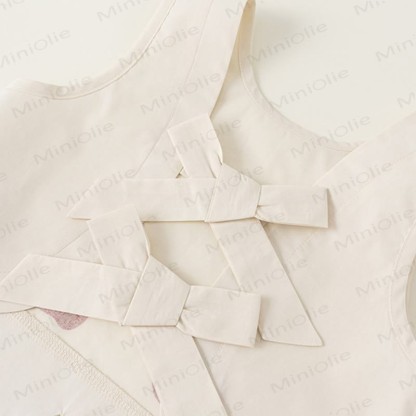 Tomatenfarbenes Tanktop und Hose Set für Kleinkind-Mädchen - image 7