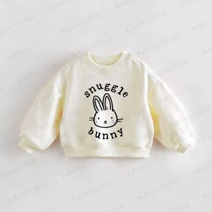 SNUGGLE BUNNY Baby Kleinkind Beige Sweatshirt - Creme - 3-5J - image 1