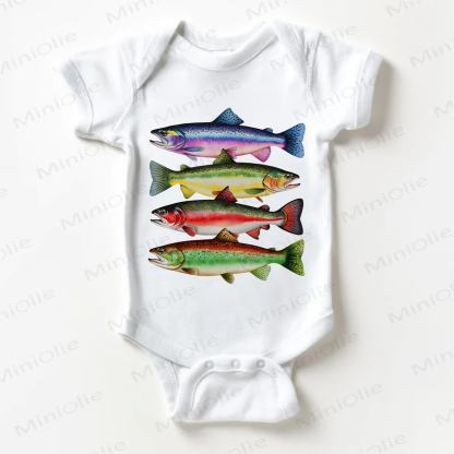 Weißer Baby mit Fisch - Weiß - 18-24M - image 1