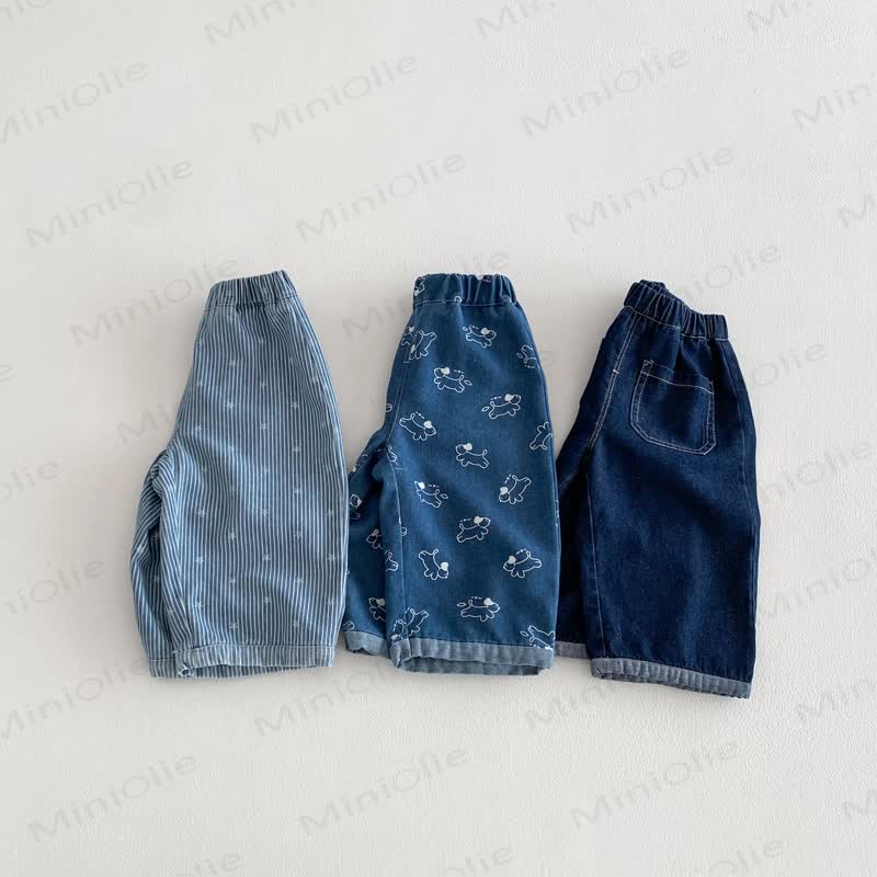 Baby Kleinkind Cartoon Jeans - image 9