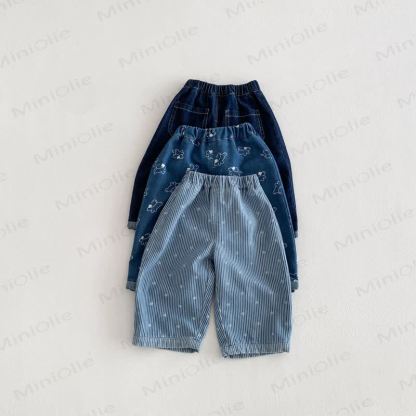 Baby Kleinkind Cartoon Jeans - image 10