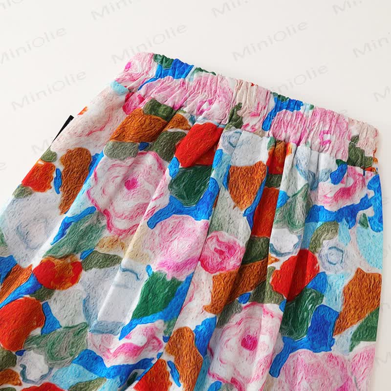 Ölgemälde- Set für Kind, Mädchen, Blume, 2-teilig - image 13