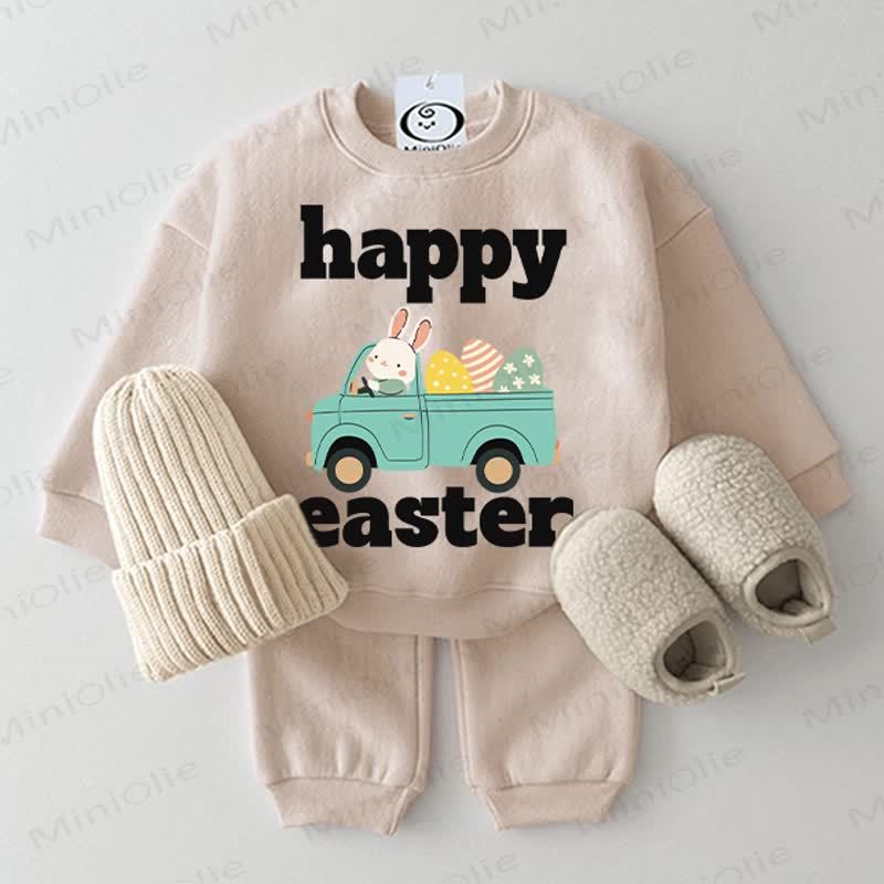 HAPPY EASTER! Baby Beige 2-teiliges Set - Beige - 2-3J - image 1