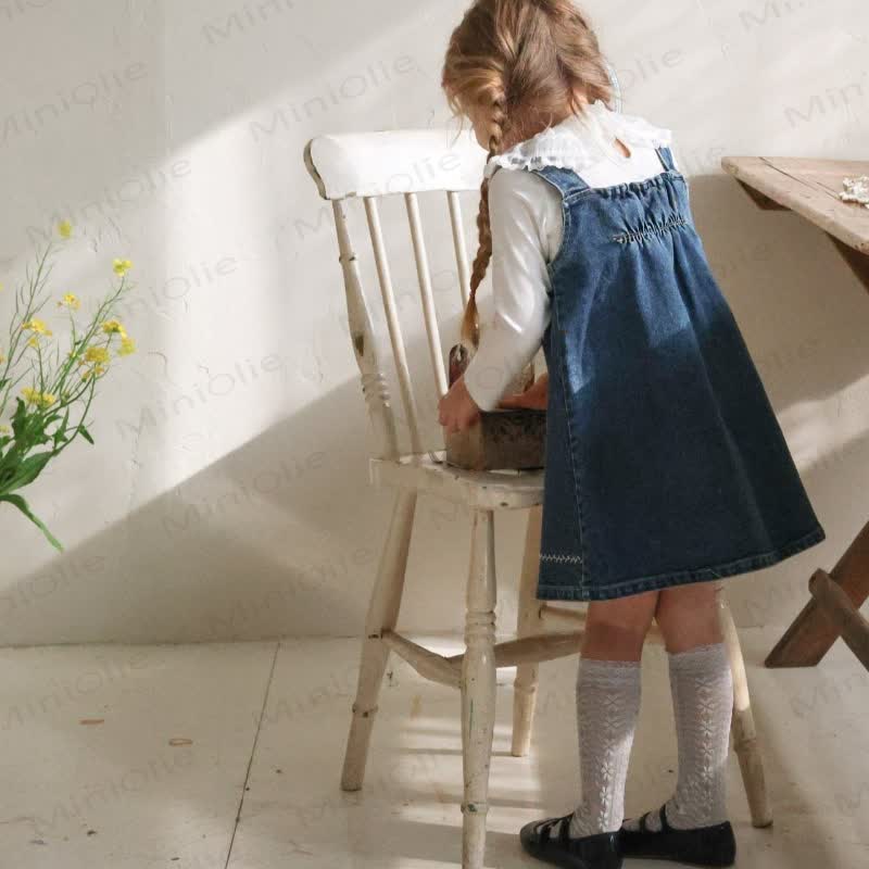 Denim Kleid mit Taschen, Kleinkind - image 9