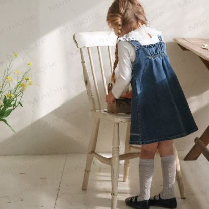 Denim Kleid mit Taschen, Kleinkind - image 9