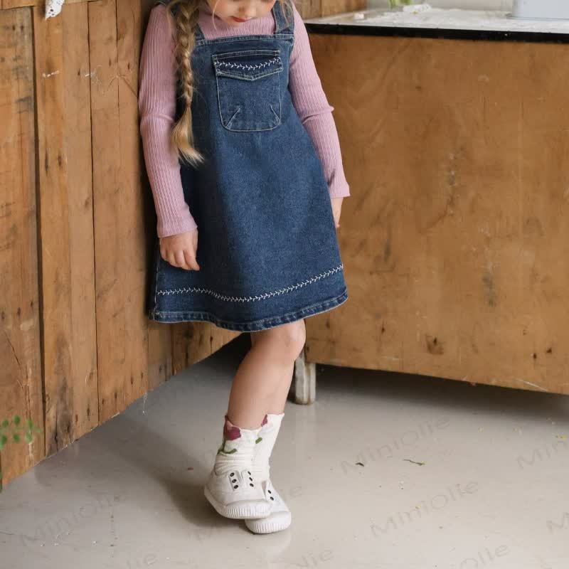 Denim Kleid mit Taschen, Kleinkind - image 11