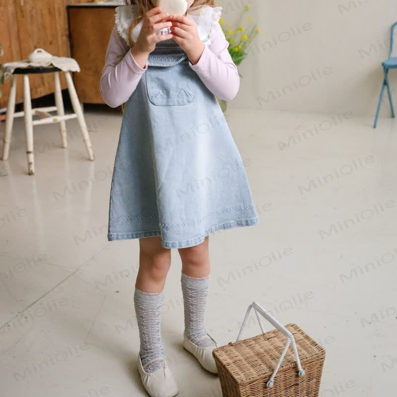 Denim Kleid mit Taschen, Kleinkind - image 5