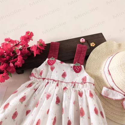 Erdbeere für Baby und Kleinkind mit Hut - image 6