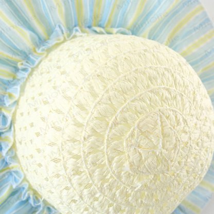 Streifen Kleid für Baby und Kleinkind mit Hut - image 8