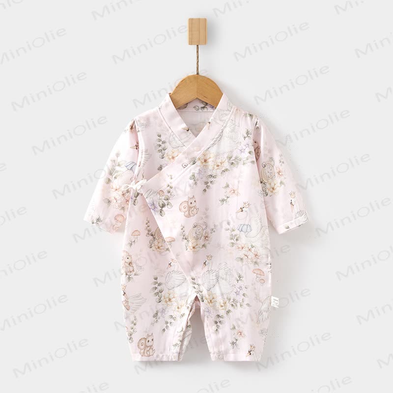 Baby Tier - Tier -Kimono Strampler - Eichhörnchen - 18-24M - image 1