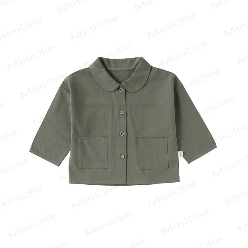 Baby Kleinkind in Einfarbig mit Tasche - Grün - 3-4J - image 5