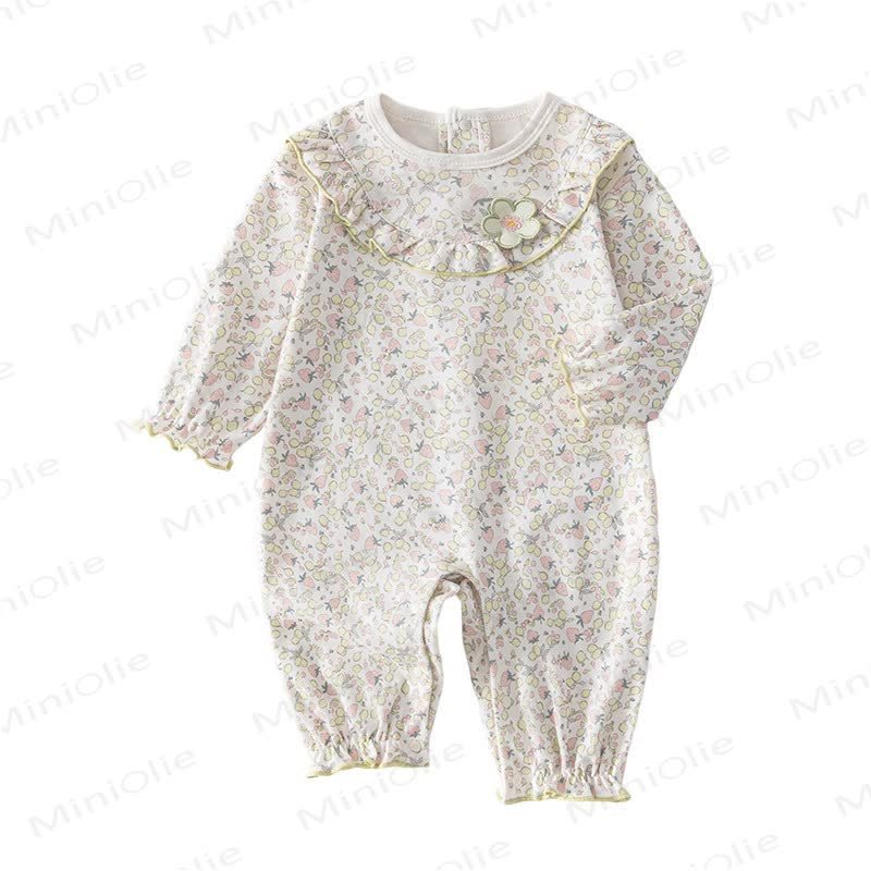 Baby Strampler mit Erdbeere - image 3