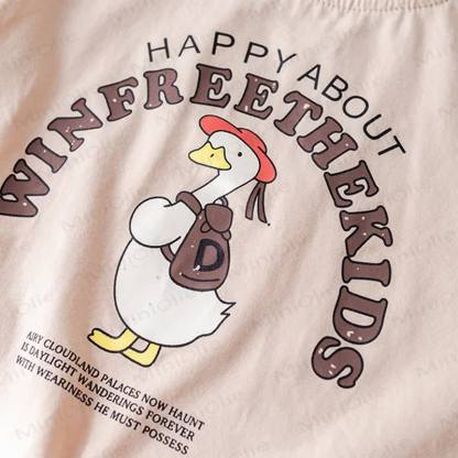 Set aus T-Stück -T- Ente und Overalls für Kleinkind - image 10