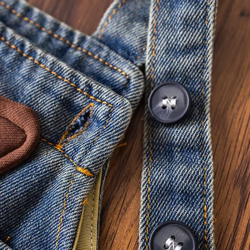 Set aus T-Stück -T- Ente und Overalls für Kleinkind - image 16