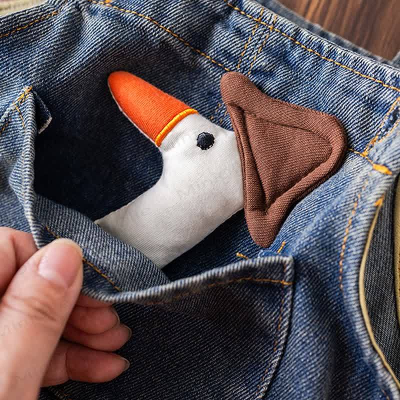 Set aus T-Stück -T- Ente und Overalls für Kleinkind - image 17