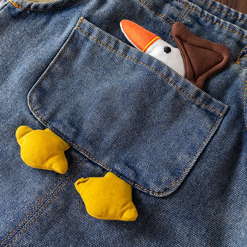 Set aus T-Stück -T- Ente und Overalls für Kleinkind - image 18