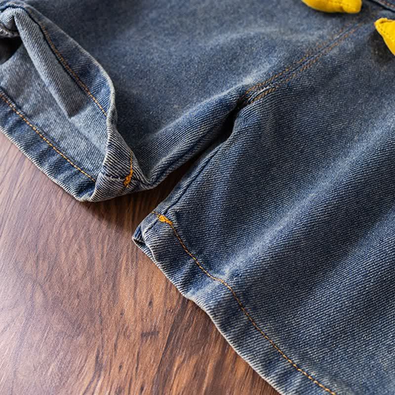 Set aus T-Stück -T- Ente und Overalls für Kleinkind - image 19