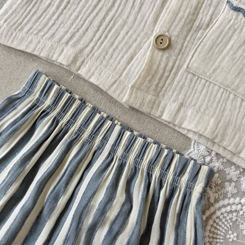 Baby Fisch Shirt und Shorts 2-teiliges Set - image 6